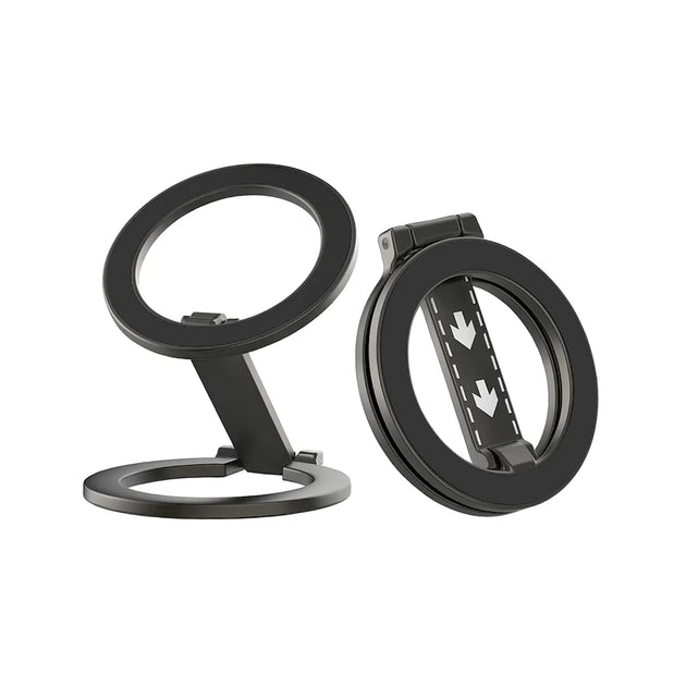 Bzzerumy Anneau Support Magnétique Téléphone - Rotation 360° Compatible IPhone 15 14 13 Android