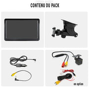 Écran CarPlay Sans Fil 7" avec Support Ventouse – Compatible Android Auto