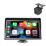 Écran CarPlay Sans Fil 7" avec Support Ventouse – Compatible Android Auto