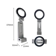 Support Téléphone Avion Pliable Universel – iPhone, Samsung, Pixel, MagSafe – Portable, Stable, Idéal Voyage & Bureau