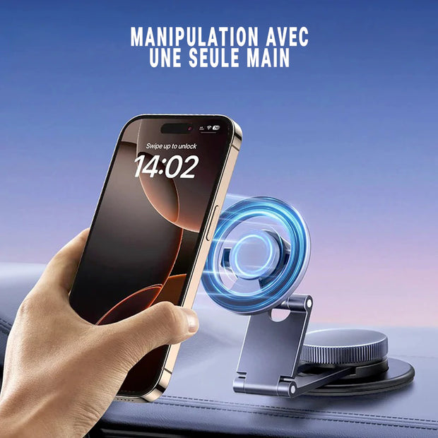 Support Téléphone MagSafe pour Tesla – Fixation Écran & Tableau de Bord