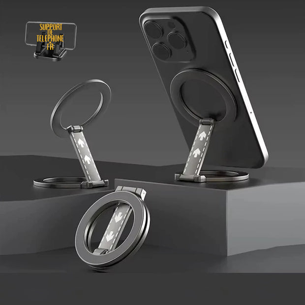 Support Téléphone Magnétique Double Face MagSafe 
