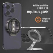 Support Téléphone Magnétique Double Face MagSafe 