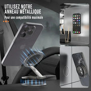 Support Téléphone Magnétique Double Face MagSafe 