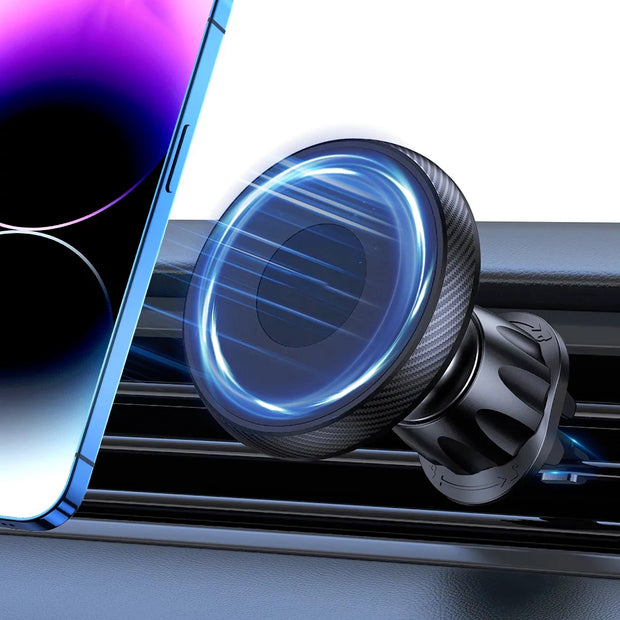 Support Téléphone Magnétique Rotatif 360° – Fixation Ultra-Stable pour Voiture (4" à 7")