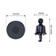 Support Téléphone Magnétique Rotatif 360° – Fixation Ultra-Stable pour Voiture (4" à 7")