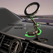 Support Téléphone Voiture Magnétique 360° – 6 Aimants Puissants – Compatible iPhone & Android