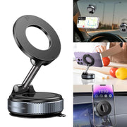Support Téléphone Voiture Magnétique Premium – Ventouse Mécanique Haute Adhérence