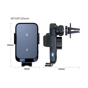 Support Telephone Voiture Pare Brise Chargeur sans fil