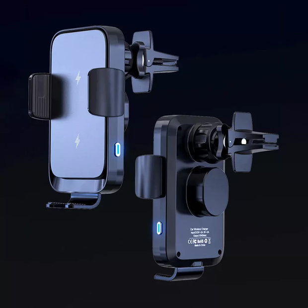 Support Telephone Voiture Pare Brise Chargeur sans fil