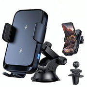 Support Telephone Voiture Pare Brise Chargeur sans fil