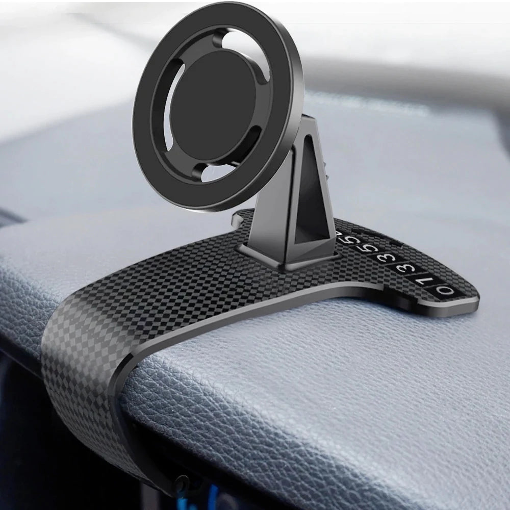 Support Smartphone Magnétique Adeqwat Pour Voiture – Noir – Neuf