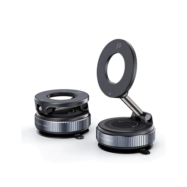 Support Téléphone Voiture Magnétique Premium – Ventouse Mécanique Haute Adhérence