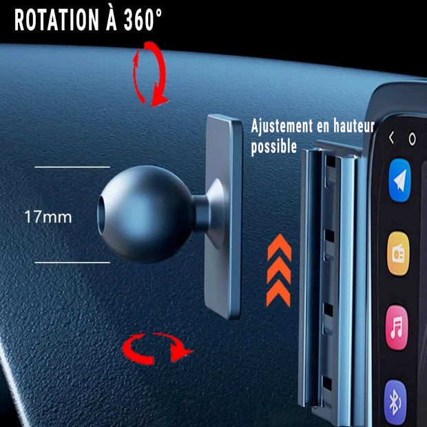 Support téléphone Mazda CX-3 2016–2022