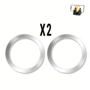 Anneaux métalliques (x2) – Disques magnétiques universels pour supports téléphone