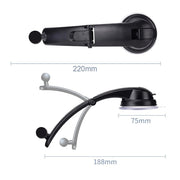 Support Téléphone Universel avec Ventouse Puissante – Rotation 360
