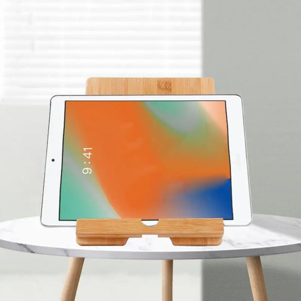 Support Telephone en Bois Pliable