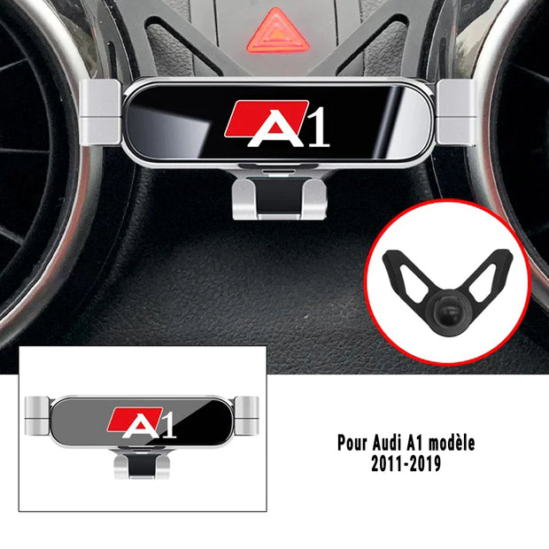 Support de téléphone Audi A1 Sportback 5 portes (2011-2019)