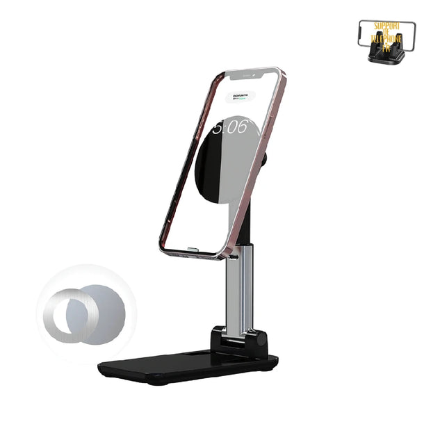 Support de téléphone magnétique pliable et réglable