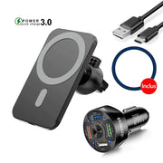 Support Telephone Voiture Aimant Chargeur sans fil