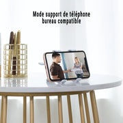 Support Téléphone Flexible 360° – Fixation Lit & Bureau Universelle