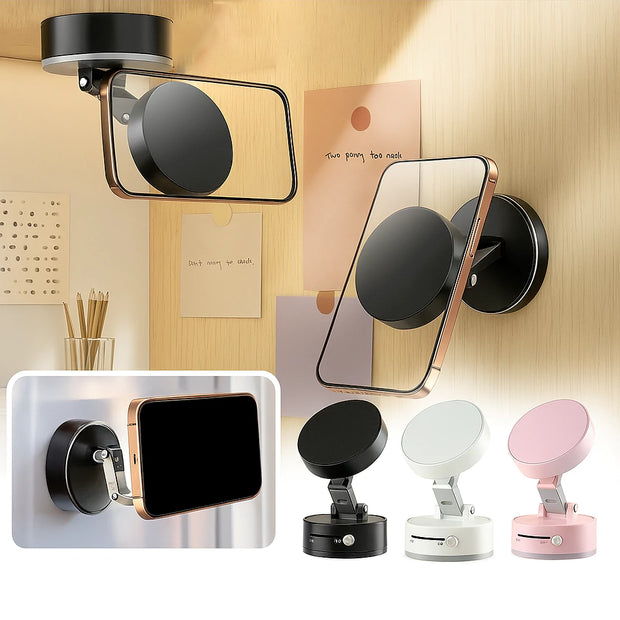 Support Téléphone Magnétique à Ventouse Ultra Puissant – Fixation Universelle