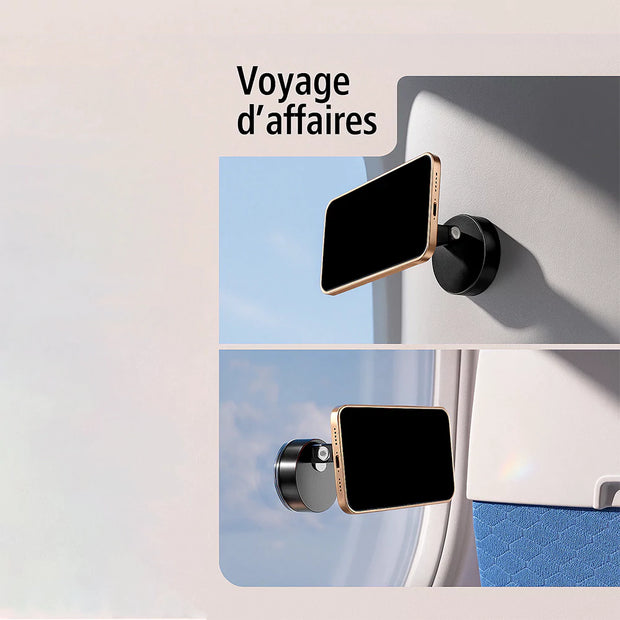 Support Téléphone Magnétique à Ventouse Ultra Puissant – Fixation Universelle