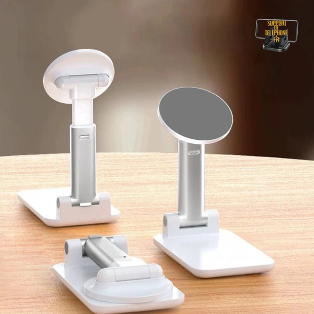 Support de téléphone magnétique pliable et réglable
