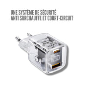 Adaptateur Secteur USB C 30 W