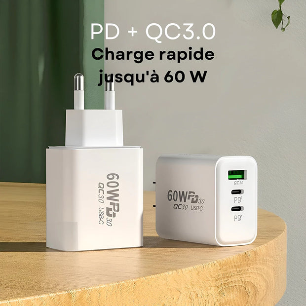 Adaptateur Secteur USB C 67 W