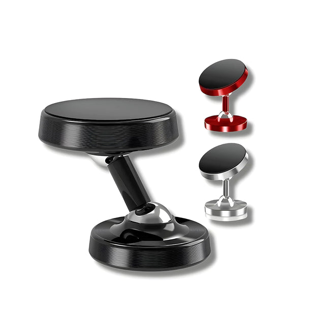 Support Telephone Voiture Aimant Double Rotation