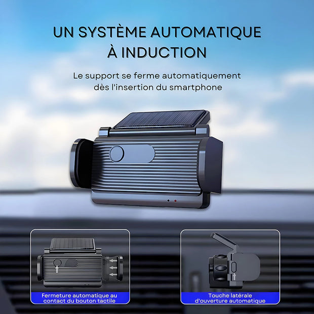 Support Telephone Voiture Grille Aeration Automatique