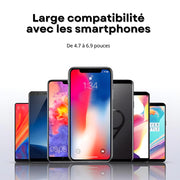 Support Telephone Voiture Grille Aeration Gravité