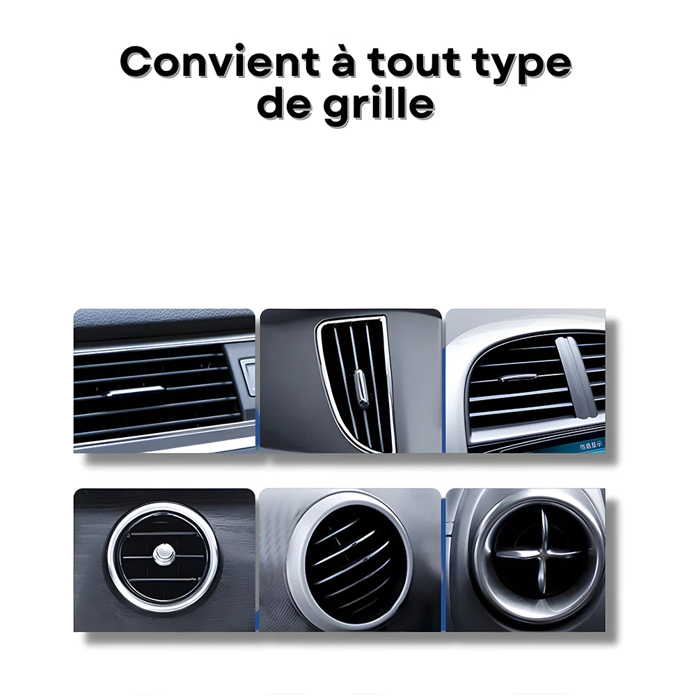 Mini Tambour Gadget Voiture - Soulage Stress, Décoration Grille Aération Auto, SUV, Camion - Symbole Musique Amusant