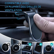  Support Telephone Voiture Grille Aeration Magnétique
