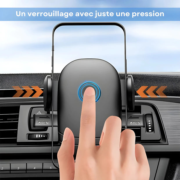 Support Telephone Voiture Grille Aeration Universel
