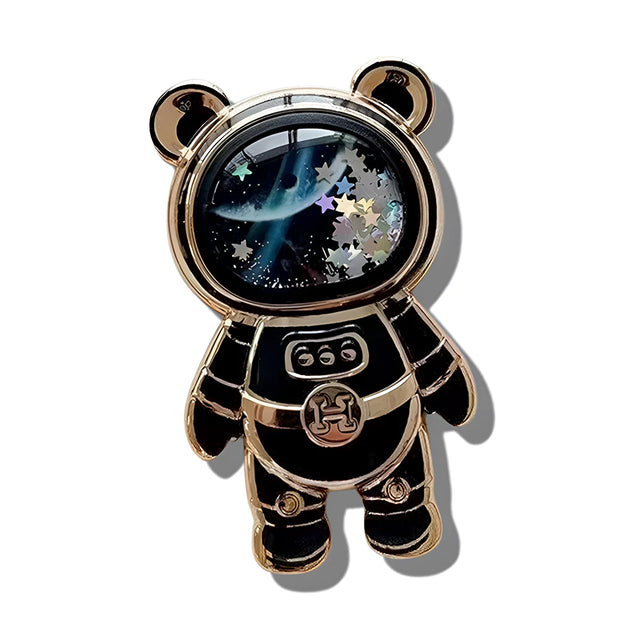 Support Telephone Pliable Astronaute Noir