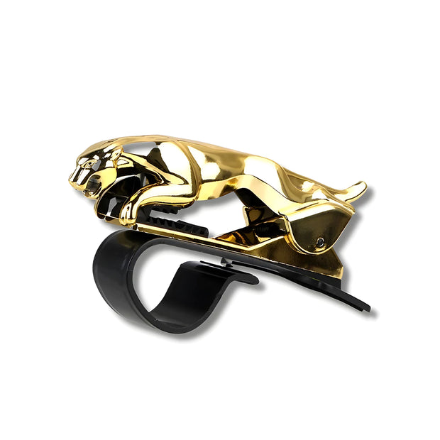 Support Telephone Tableau de Bord Jaguar Or