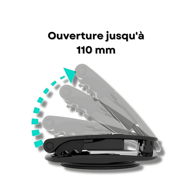 Support Telephone Tableau de Bord Pivotant