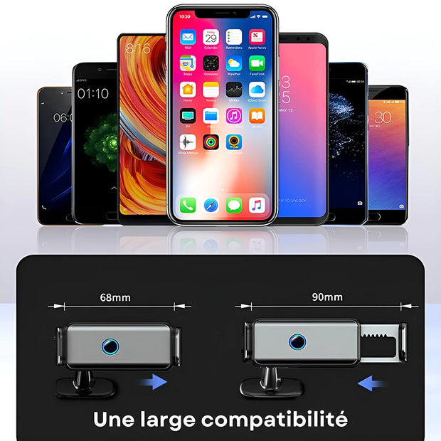 Support Telephone Tableau de bord Automatique