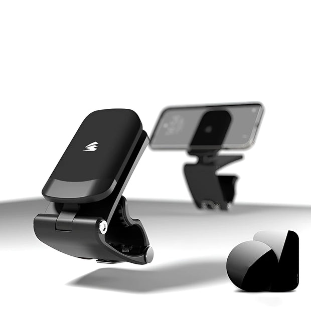 Support Telephone Voiture Aimant Tableau de bord Noir
