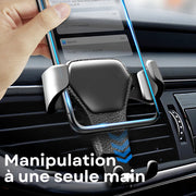 Support Telephone Voiture Grille Aeration Triangulaire