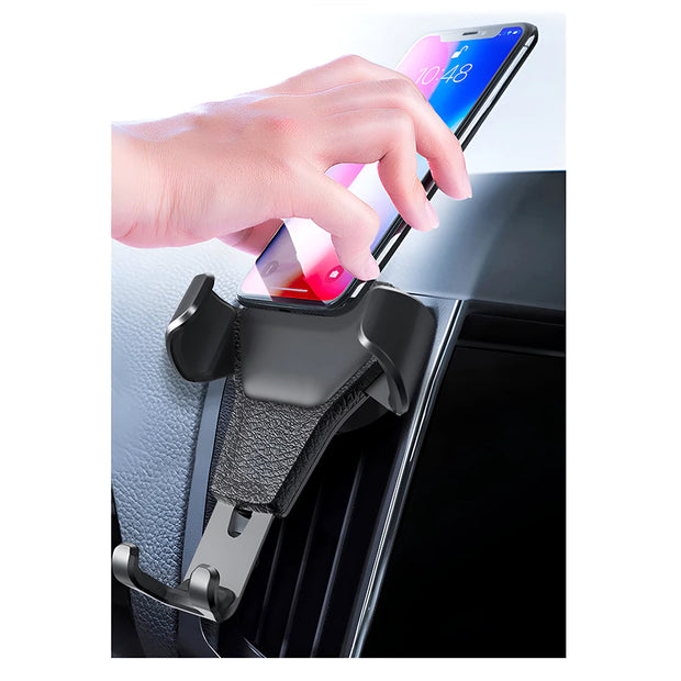 Support Telephone Voiture Grille Aeration Triangulaire