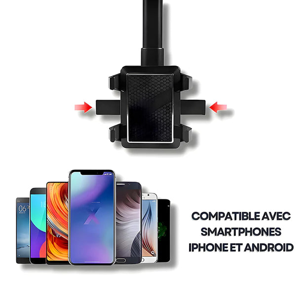 Support téléphone voiture rétroviseur Ultra-réglable