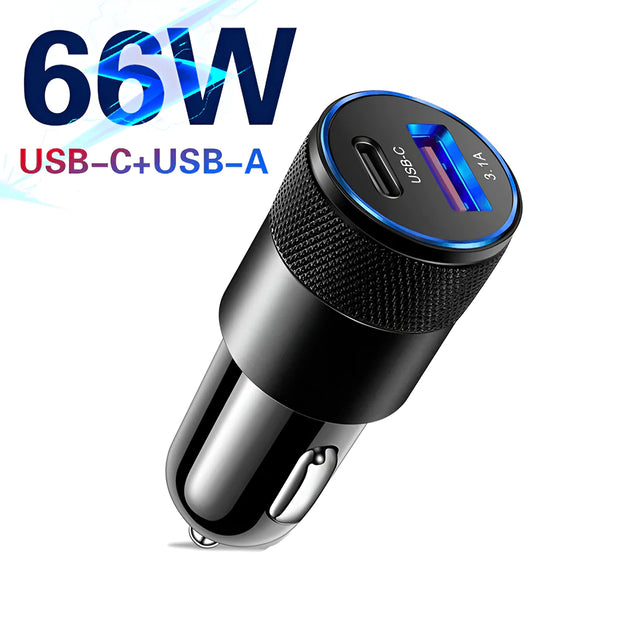 prise allume cigare USB 66 W 2 Ports