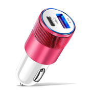 prise allume cigare USB 66 W 2 Ports Rose