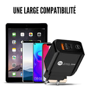 Adaptateur Secteur USB C 20 W Noir