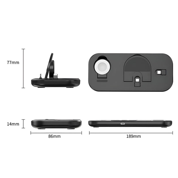 Station de Chargement Telephone Pliable