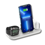Station de Chargement Telephone Pliable Blanc