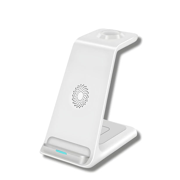Station de Chargement Telephone Ultra rapide Sans Fil Blanc